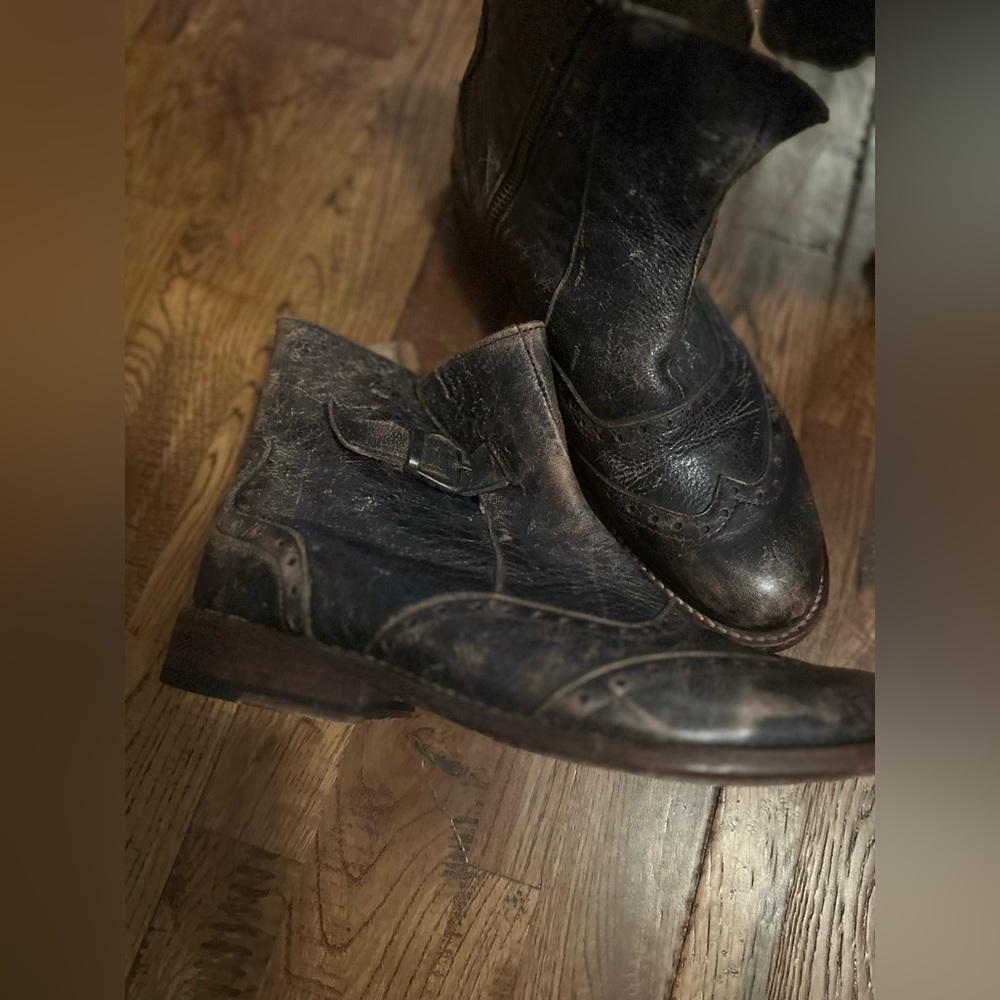 Bed Stu Nadi Women’s Chelsea Ankle Boot Wingtip - Picture 9 of 9